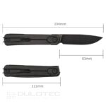 Сгъваем нож SRM 135-GB - дръжка от G10 и 14C28N стомана » Dulotec.BG