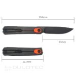 Сгъваем нож SRM 135-GJ - дръжка от G10 и 14C28N стомана » Dulotec.BG