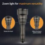 Фенер Dulotec Multi Zoom, 1200 лумена до 1300 метра с дистанционно управление » Dulotec.BG