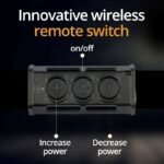 Фенер Dulotec Multi Zoom, 1200 лумена до 1300 метра с дистанционно управление » Dulotec.BG