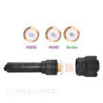 Фенер Dulotec Multi Zoom, 1200 лумена до 1300 метра с дистанционно управление » Dulotec.BG