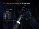 Фенер Fenix TK30R, 1500 м далекобойност, бял лазер, компактен размер » Dulotec.BG