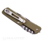 Сгъваем нож SRM Medal 255L-GQ - дръжка от G10 и ламинирана 140Cr стомана » Dulotec.BG