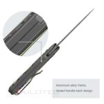 Сгъваем нож SRM 251MB-GX - дръжка от G10 и N690 стомана » Dulotec.BG