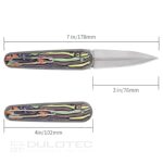 Сгъваем нож SRM 251MB-GX - дръжка от G10 и N690 стомана » Dulotec.BG