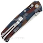 Сгъваем нож SRM Medal 255L-GQ - дръжка от G10 и ламинирана 140Cr стомана » Dulotec.BG