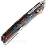 Сгъваем нож SRM Medal 255L-GQ - дръжка от G10 и ламинирана 140Cr стомана » Dulotec.BG