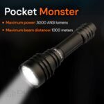 Фенер Dulotec C9 Dominator - 3000лумена до 1000 метра » Dulotec.BG