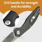 Сгъваем нож Dulotec Karma XL - дръжка от G10 и 8Cr13MoV стомана » Dulotec.BG