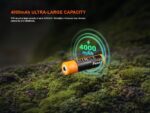 Батерия Fenix ARB-L18-4000U - 18650 4000mAh » Dulotec.BG