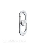Ключодържател карабинер от неръждаема стомана SK039E » Dulotec.BG