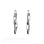 Ключодържател карабинер от неръждаема стомана SK039E » Dulotec.BG