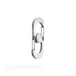 Ключодържател карабинер от неръждаема стомана SK039E » Dulotec.BG