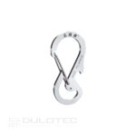 Ключодържател карабинер от неръждаема стомана SK039E » Dulotec.BG