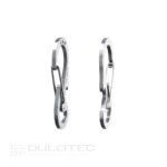 Ключодържател карабинер от неръждаема стомана SK042Е » Dulotec.BG