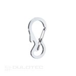 Ключодържател карабинер от неръждаема стомана SK042Е » Dulotec.BG