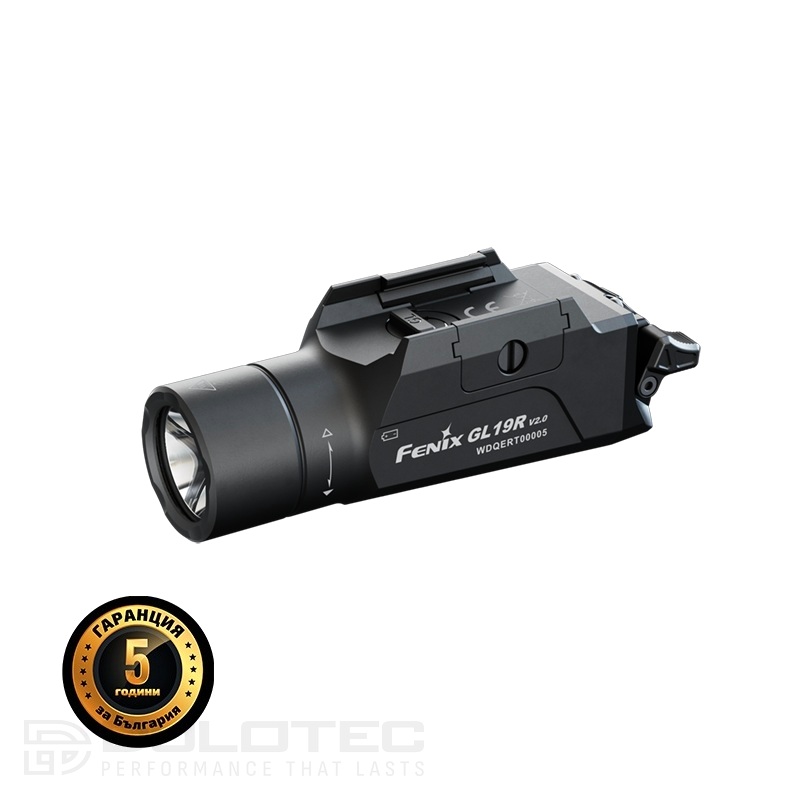 Пистолетен фенер Fenix GL19R V2.0 - подцевен » Dulotec.BG