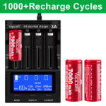 Батерия Vapcell 26650 K70 7000mAh 30A » Dulotec.BG