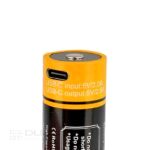 Батерия Vapcell Dulotec 21700 5000mAh 10A - E2150C със защита и USB-C зареждане » Dulotec.BG