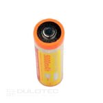 Батерия Vapcell Dulotec 21700 5000mAh 10A - F2150M с терминали от едната страна за фенер Dulotec Defender » Dulotec.BG