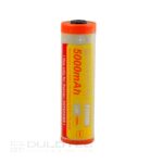 Батерия Vapcell Dulotec 21700 5000mAh 10A - F2150M с терминали от едната страна за фенер Dulotec Defender » Dulotec.BG