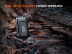 Фенер Fenix E04R - фенер с клипс бял » Dulotec.BG