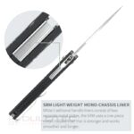 Сгъваем нож SRM 221X-GB - дръжка от G10 и 14C28N стомана » Dulotec.BG