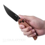 Сгъваем нож SRM 411L-MN Asika - дръжка от micarta и 14C28N стомана » Dulotec.BG