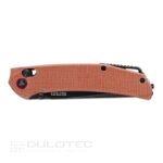 Сгъваем нож SRM 411L-MN Asika - дръжка от micarta и 14C28N стомана » Dulotec.BG