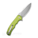 Сгъваем нож Civivi Praxis Nitro-V Aluminum Lime Green » Dulotec.BG