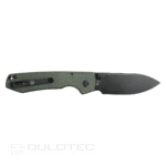 Нож Vosteed Raccoon 14C28N Micarta Green Stonewashed Black » Dulotec.BG