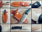 Фиксиран нож LionSteel M4 Walnut M390 95mm » Dulotec.BG