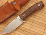 Фиксиран нож LionSteel M4 Walnut M390 95mm » Dulotec.BG