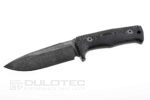 Фиксиран нож LionSteel T5 Micarta Niolox Black 5 инча » Dulotec.BG