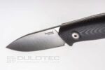 Фиксиран нож LionSteel M1 G10 M390 с кожена кания » Dulotec.BG