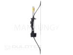 Рефлексен лък Man Kung MK-RB007B 20 lbs 116.8 см » Dulotec.BG