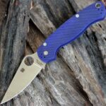 Миниатюрен сгъваем нож Spyderco Bug Black 3Cr 32мм C133BK » Dulotec.BG