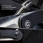 Сгъваем нож Civivi Elementum D2 G10 Black » Dulotec.BG