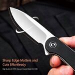 Сгъваем нож Civivi Elementum D2 G10 Black » Dulotec.BG
