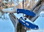 Сгъваем нож Spyderco Tenacious S35VN Lightweight син » Dulotec.BG