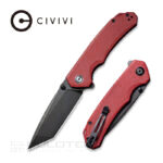 Сгъваем нож Civivi Brazen D2 G10 Tanto червен 88мм » Dulotec.BG