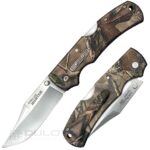 Сгъваем нож Cold Steel DOUBLE SAFE HUNTER 8Cr13MoV оранжев » Dulotec.BG
