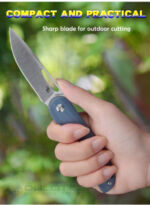 Сгъваем нож D2 G-10 CH KNIVES 3015 Black » Dulotec.BG