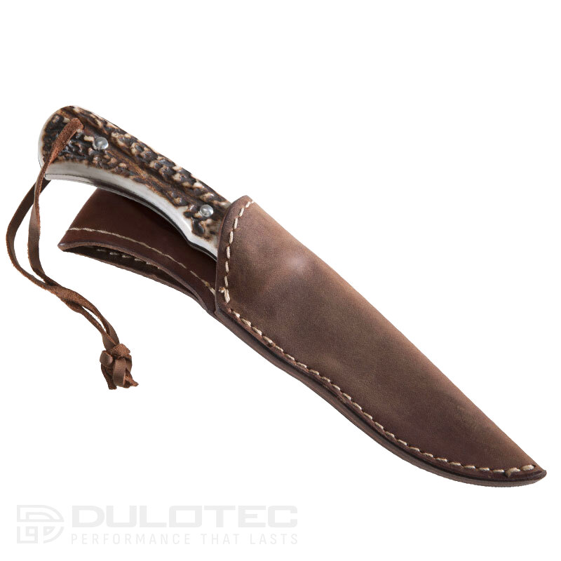 Фиксиран ловен нож Fox VINTAGE 596 CE 440C Еленов рог » Dulotec.BG