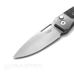 Сгъваем нож LionSteel TWAIN MagnaCut Титан/Карбон Сив » Dulotec.BG
