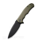 Сгъваем нож CIVIVI Praxis 9Cr18MoV G10 Green » Dulotec.BG