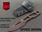 Тактически нож TRC Knives Speed Demon M390 Apocalyptic » Dulotec.BG