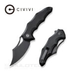Сгъваем нож Civivi Chiro 14C28N G10 Black 7.8 см » Dulotec.BG