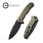 Сгъваем нож CIVIVI Praxis 9Cr18MoV Micarta 9.5 см » Dulotec.BG