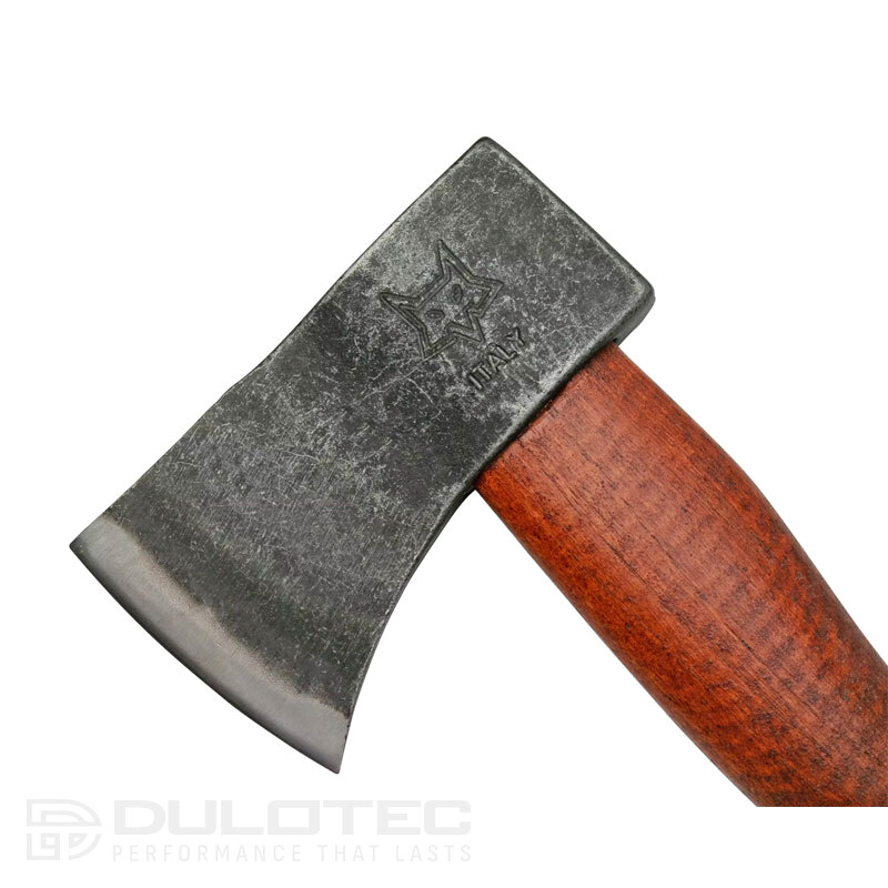 Брадва за бушкрафт Fox AXE C45 с дръжка от сасафрас 38 см » Dulotec.BG